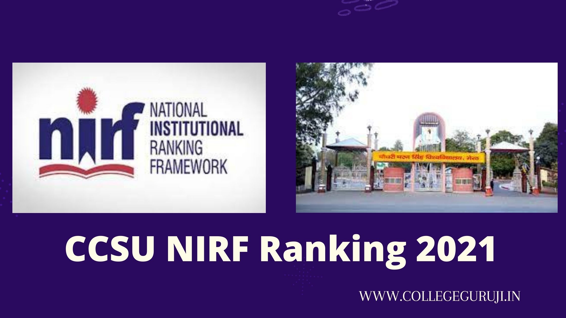 CCSU NIRF Ranking 2021