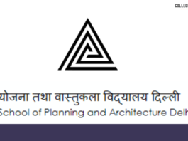 School of Planning and Architecture recruitment 2022