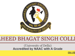 Shaheed Bhagat Singh College Recruitment 2023 for guest faculty jan